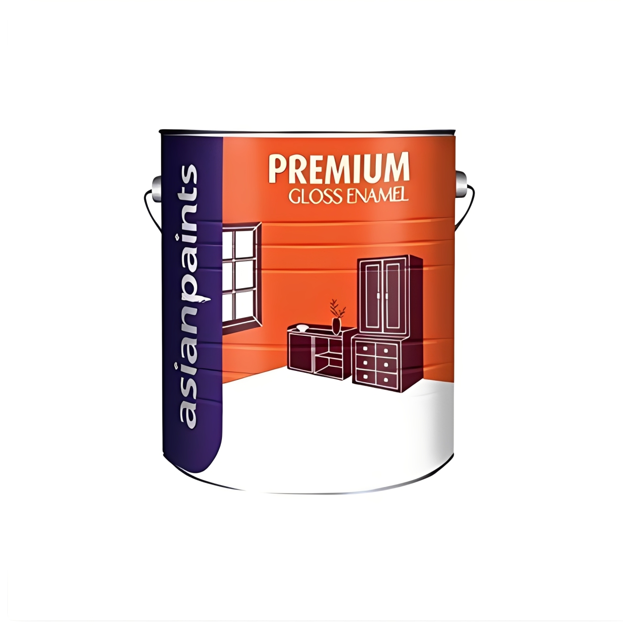 Asian Paints Apcolite Premium Gloss Enamel - Shades - 50 ml - Bay Brown
