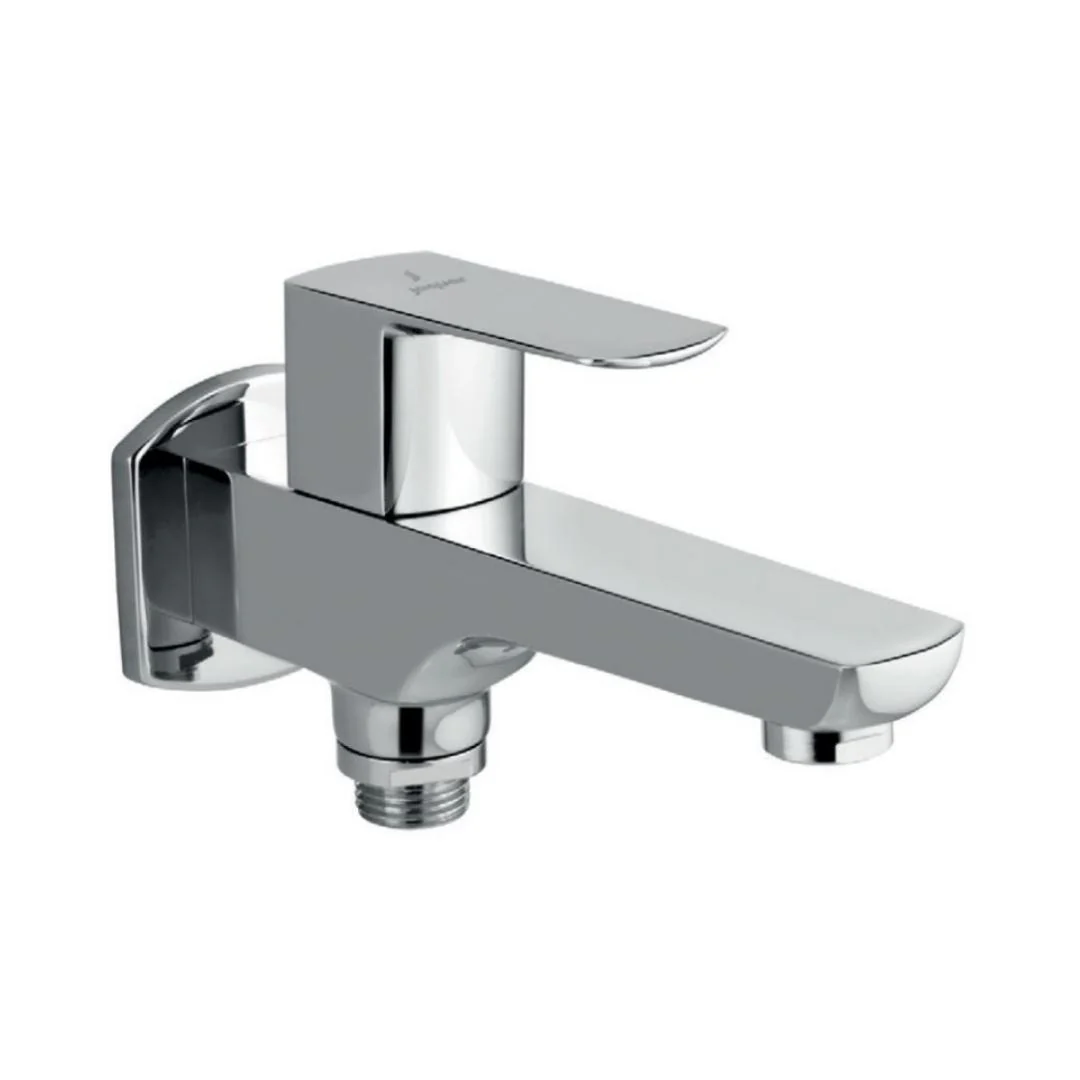 2 Way Bib Cock with Wall Flange