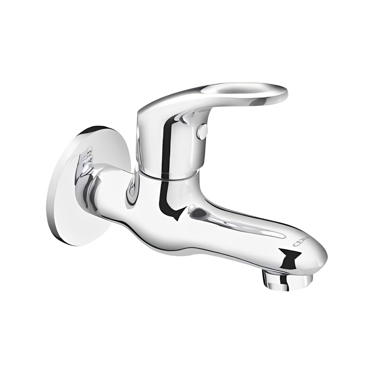Bib Cock with wall flange and aerator