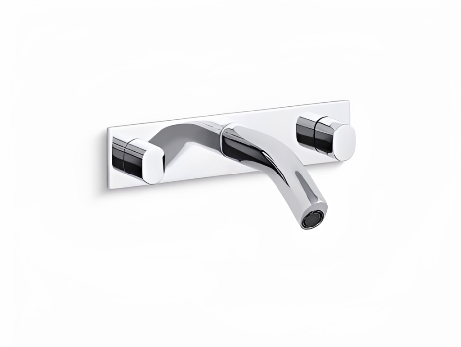 Oblo wall mount lavatory faucet without drain