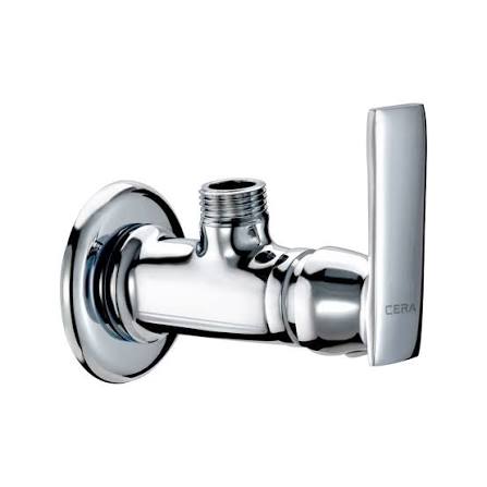 Cera's Angle cock with Wall Flange