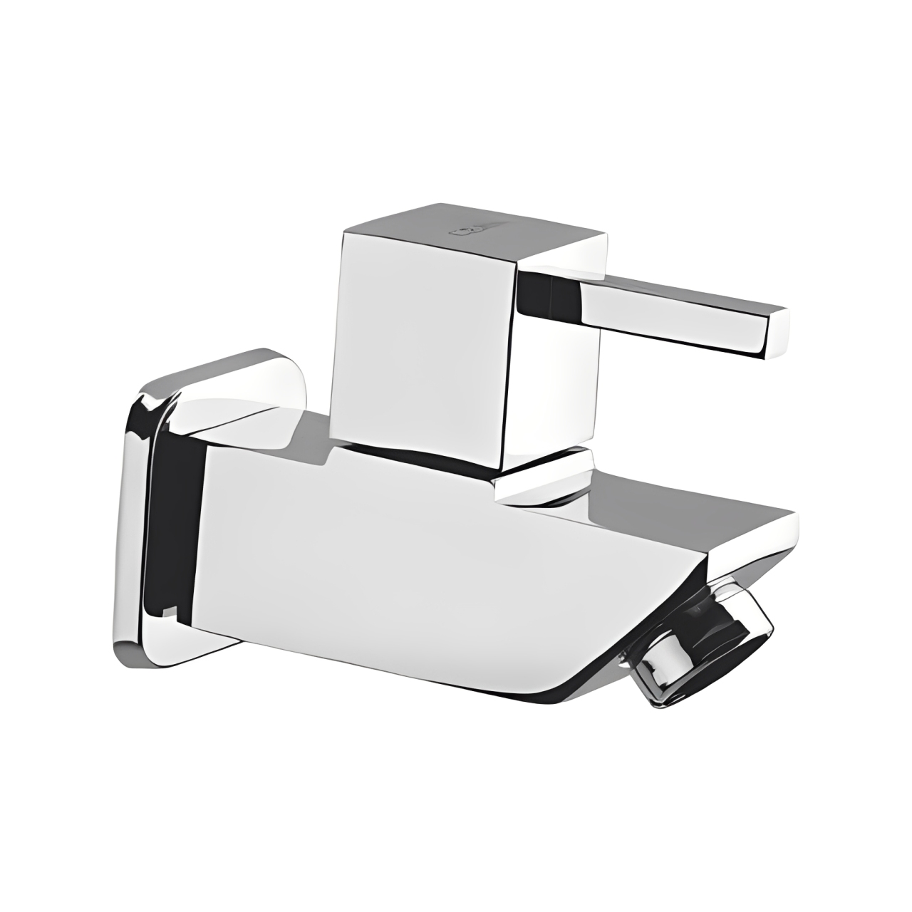 Cera Bib Cock with wall flange and aerator