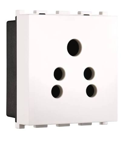 entice socket 2/3-pin 6A 2M (Heavy Duty)